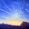 Disbursing Clouds Original Oil Painting by Andrew Gaia