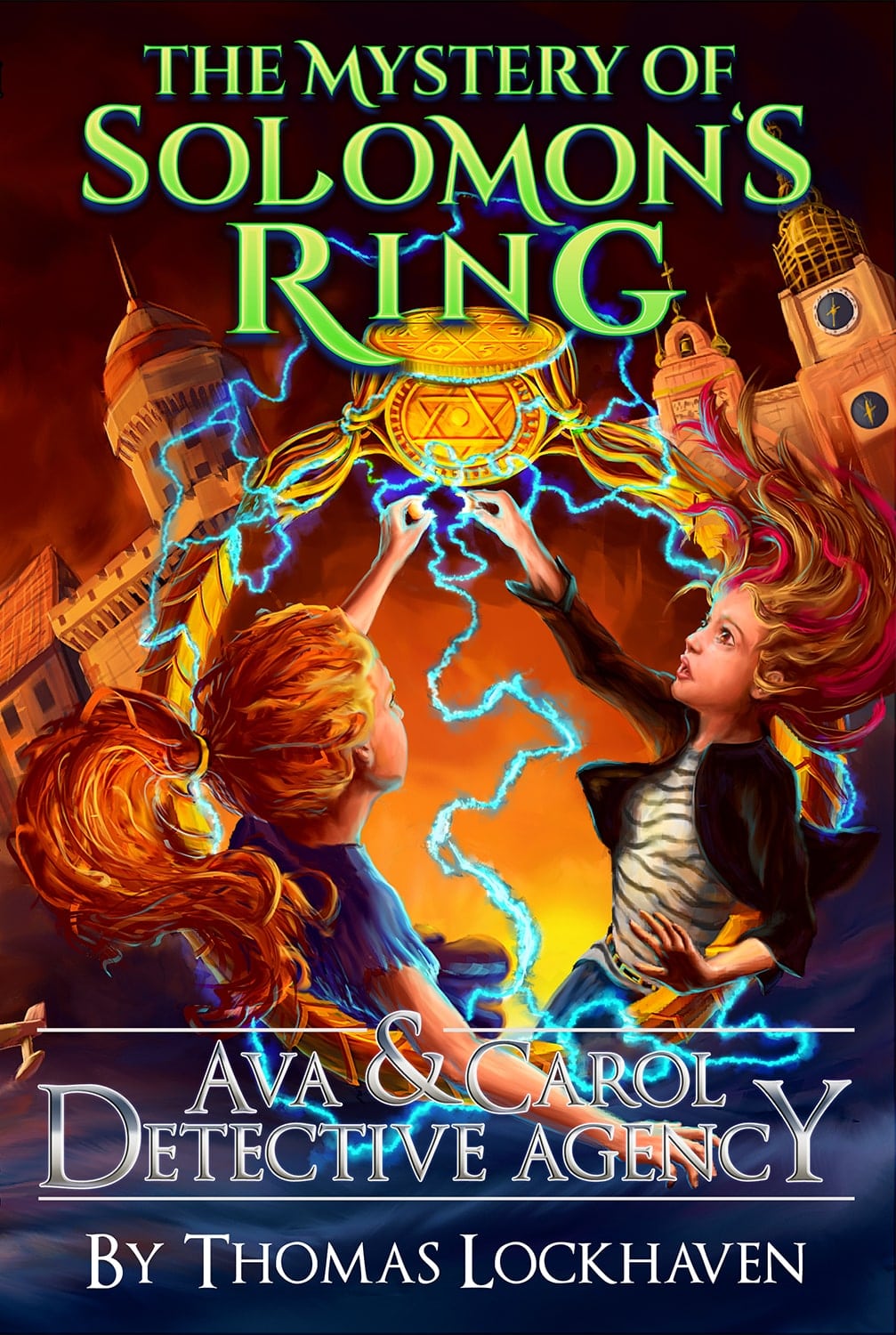Solomons Ring Female Detective Adventure Book Cover 2 min