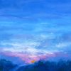 Vibrant morning sunrise landscape Andrew Gaia Oil Painting light posting