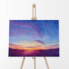 Uplifting Warmth of the Sun Oil Painting Original Landscape by Andrew Gaia on easel