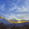 rising clouds original oil painting by Andrew Gaia